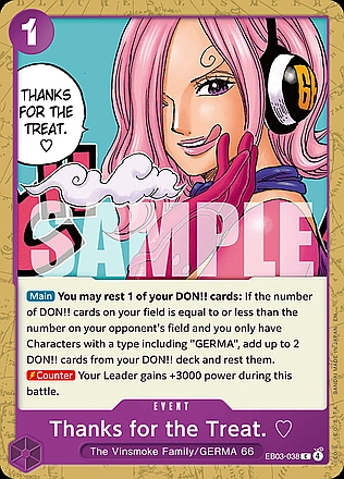 Thanks for the Treat. ♡