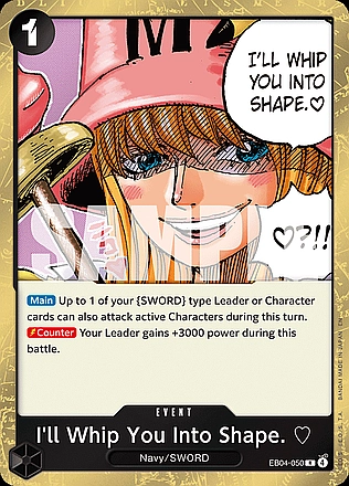 I'll Whip You Into Shape. ♡