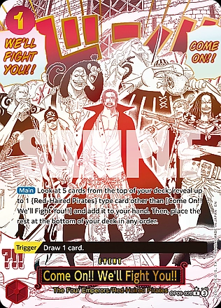 Come On!! We'll Fight You!!