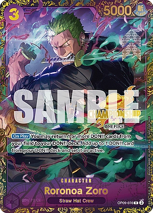 Roronoa Zoro - OP09-076 | OPTCG Roronoa Zoro - OP09-076 | OPTCG