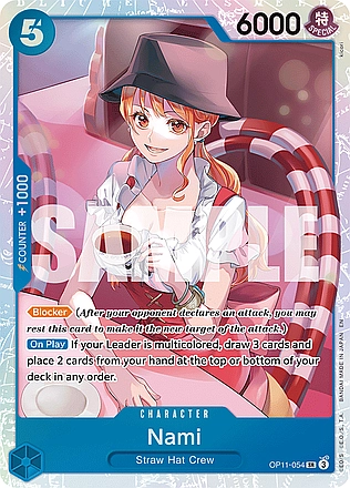 one piece tcg nami deck list Blue Yellow Guide: Best Decks & Strategy (EB03) showcasing unique alternate art. Nami Op15 Deck | TikTok