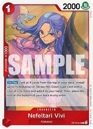 one piece tcg vivi deck Red Blue Nefeltari Guide - Card Game This Leader cannot attack One Piece Trading Card Game