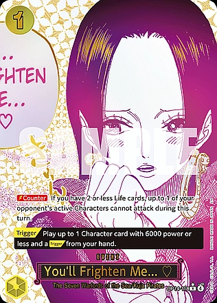 You'll Frighten Me... ♡