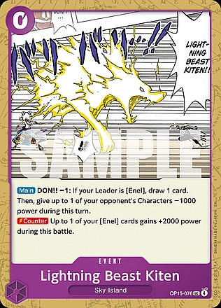 Lightning Beast Kiten