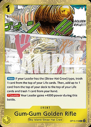 Gum-Gum Golden Rifle