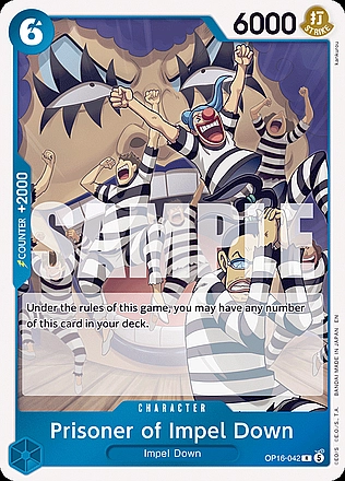 OP16 Blue Buggy OPTCG Decklist