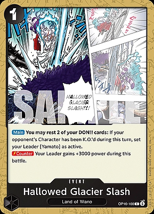 Hallowed Glacier Slash
