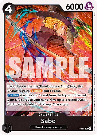 sabo deck one piece tcg Card Game (Japanese) part of the Legacy of the Master series CARD LISTONE PIECE CARD GAME
