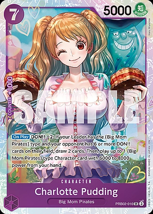 one piece tcg charlotte pudding deck PSA 10 - - Starter Deck Top 64 Championship 2024, Charlotte