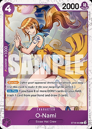 O-Nami - ST18-002 | OPTCG O-Nami - ST18-002 | OPTCG