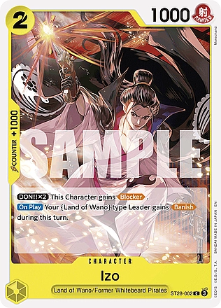 Izo - ST28-002 | OPTCG Izo - ST28-002 | OPTCG