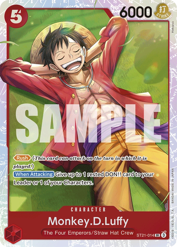 Luffy Cd R Monkey.D.Luffy - ST21-014 | OPTCG