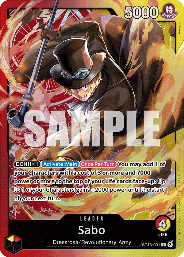 Sabo - ST13-001 | OPTCG