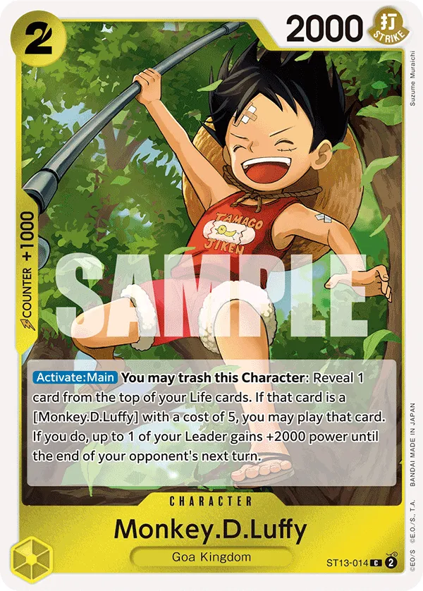 Monkey.D.Luffy - ST13-014 | OPTCG