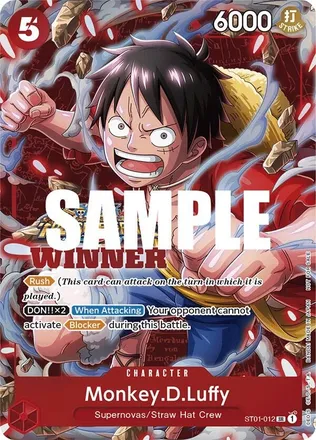 Monkey.D.Luffy (Winner Pack Vol. 5)