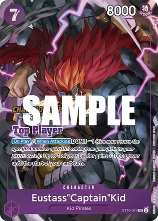 Eustass"Captain"Kid (CS 2023 Top Players Pack)