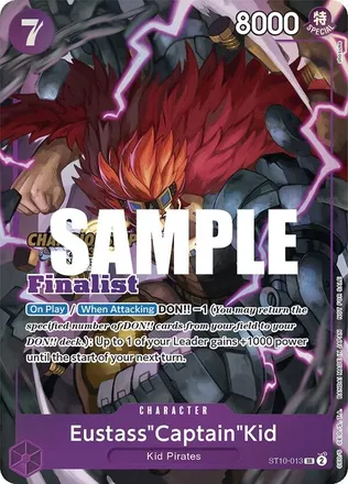 Eustass"Captain"Kid (CS 2023 Top Players Pack) [Finalist]