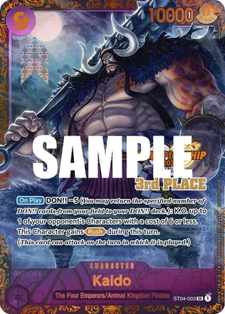 Kaido (CS 2023 Trophy Card) [3rd Place]