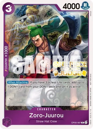 Zoro-Juurou (Judge Pack Vol. 3)