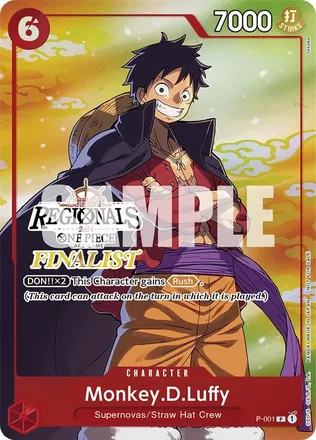 Monkey.D.Luffy (001) (Offline Regional 2024 Vol. 2) [Finalist]