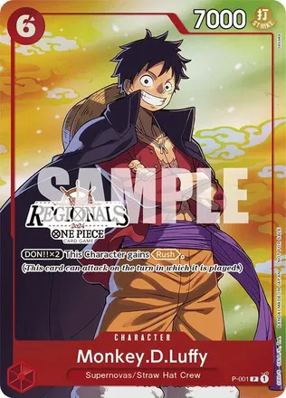 Monkey.D.Luffy (001) (Online Regional 2024 Vol. 2) [Participant]