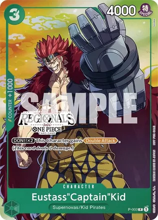 Eustass"Captain"Kid (Offline Regional 2024 Vol. 2) [Participant]