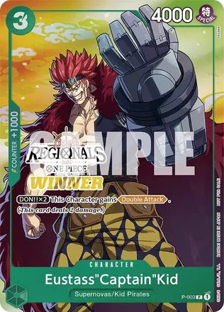 Eustass"Captain"Kid (Online Regional 2024 Vol. 2) [Winner]