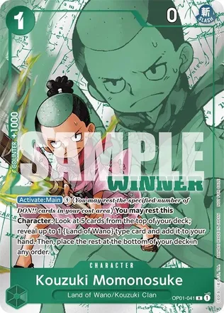 Kouzuki Momonosuke (Winner Pack Vol. 7)