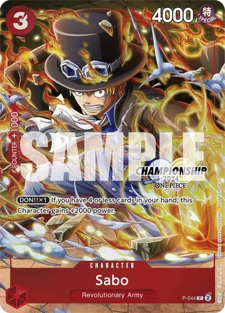 Sabo (CS 2024 Event Pack Finalist)