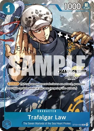 Trafalgar Law - ST03-008 (CS 2024 Event Pack Finalist)